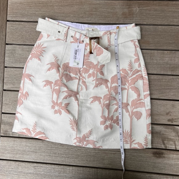 Ted Baker Floral Belted Mini Skirt - Picture 6 of 11